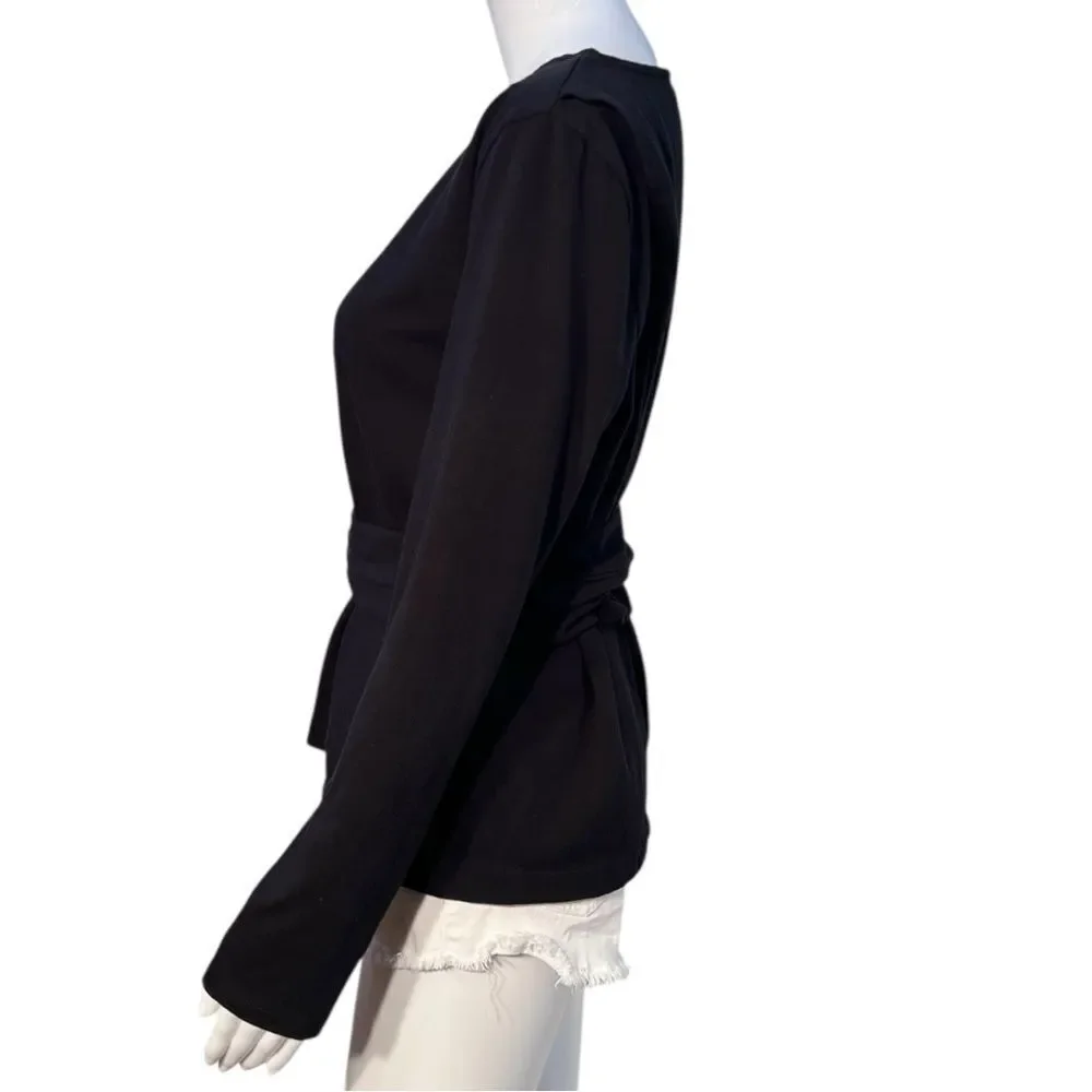 NWOT J.Crew Belted Crossback Top